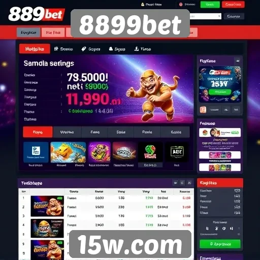 Interface do usuário do 8899bet é intuitiva